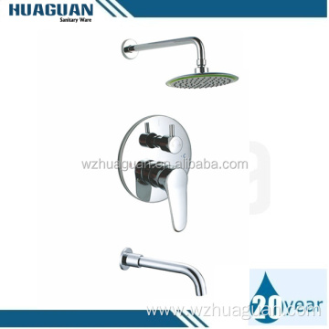 Brass concealed shower mixers faucets for bathroom